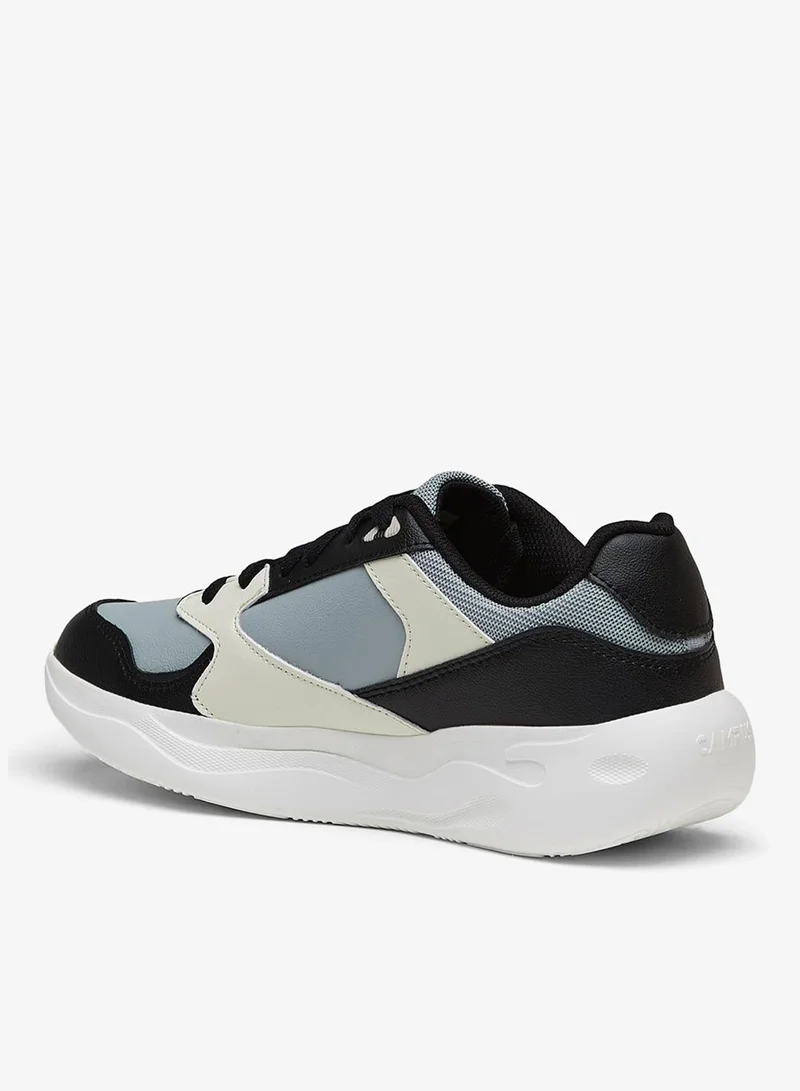 CAMPUS Off.Wht/Blk Men's Low-Top Sneakers - Bold Colours With Cloud Like Comfort for Men | Best Price UAE